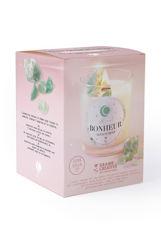 Home SPA Graine Creative zestaw DIY świeca zapachowa Aventurine 152041. multicolor