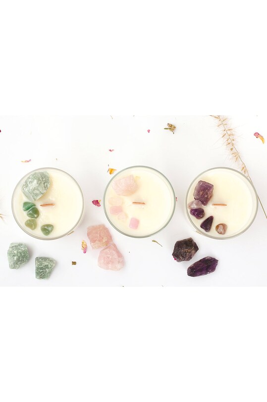 Graine Creative zestaw DIY świeca zapachowa Aventurine multicolor 152041.