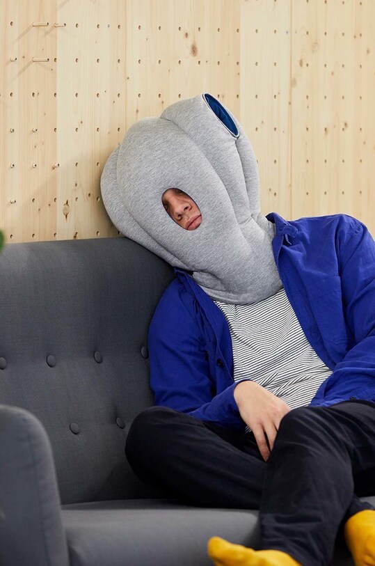 Ostrichpillow poduszka do drzemki Original niebieski OPOX01U