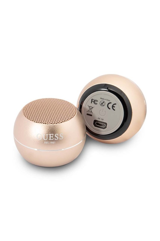 Lifestyle Guess difuzor wireless mini speaker GUWSALGED galben