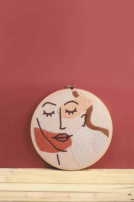 Decor Sada na vyšívanie Graine Creative line art 420271 viacfarebná