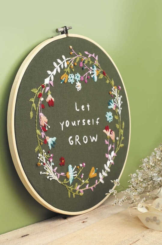 Vyšívací souprava Graine Creative vegetal embroidery diy kit 420272 vícebarevná AA00