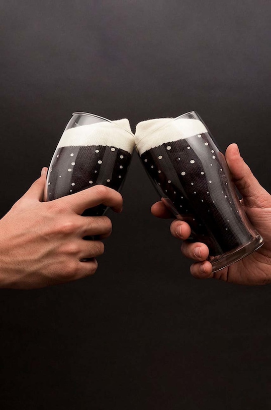 Luckies of London șosete în cutie Stout Beer LK.LUKBSS