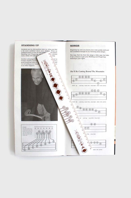 Luckies of London instrument muzyczny Musical Ruler SK.MUSICRULE1 multicolor AA00