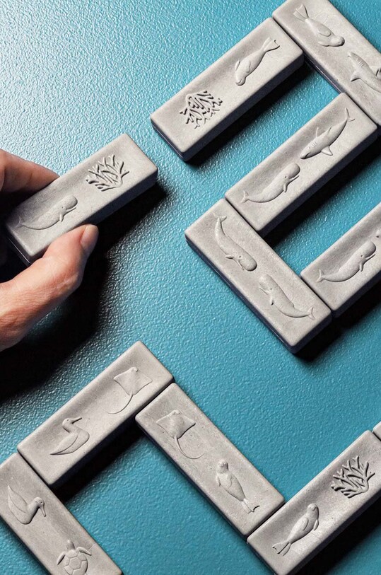 Lifestyle Qualy gra domino dominocean QL10388.GY multicolor