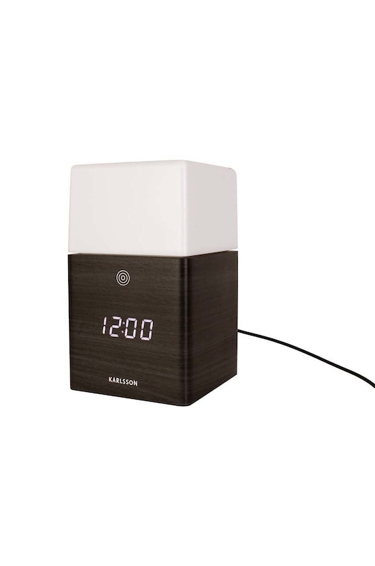 Led budík Karlsson KA5798BK čierna AA00