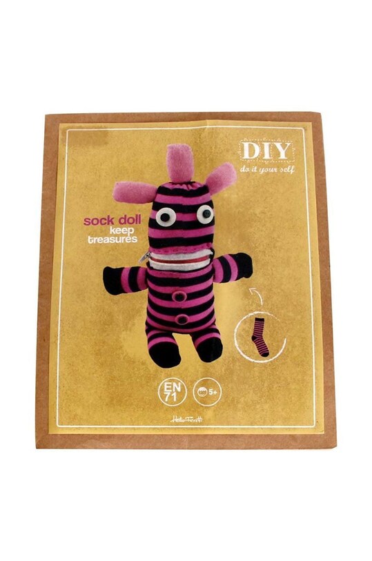 Helio Ferretti kit de bricolaj Sock Doll multicolor 120561