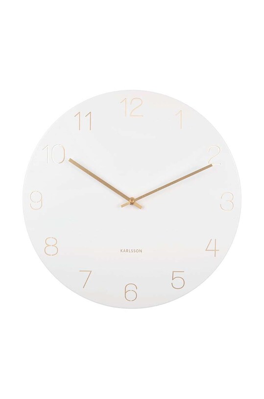 Ρολόι τοίχου Karlsson Charm Numbers λευκό KA5762WH