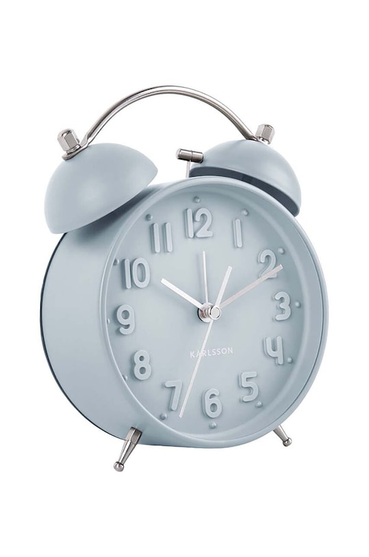 Будильник Karlsson Iconic KA5784LB голубой AA00