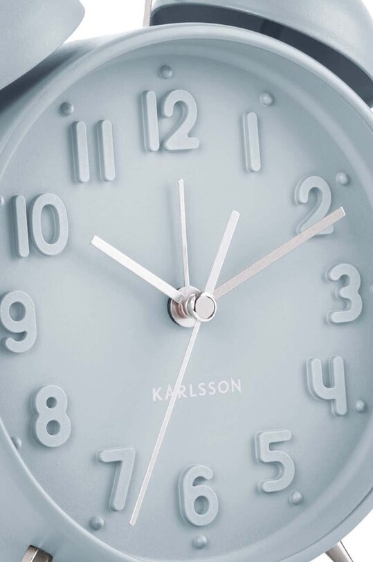 Гостиная и спальня Будильник Karlsson Iconic KA5784LB голубой