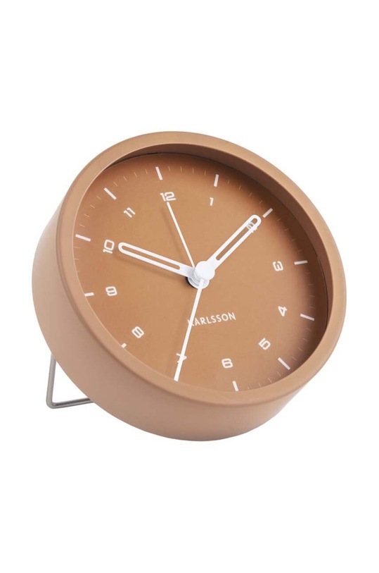 Karlsson budzik Tinge brązowy KA5806BR