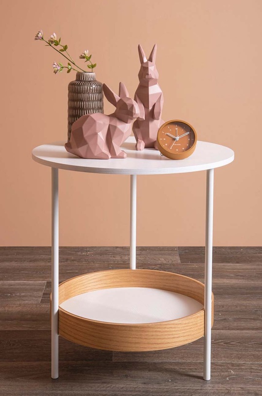 Karlsson budzik Tinge brązowy KA5806BR