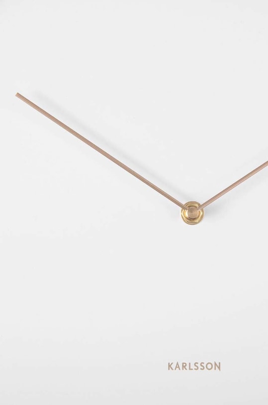 Σαλόνι και υπνοδωμάτιο Ρολόι τοίχου Karlsson Hook KA5765WH λευκό