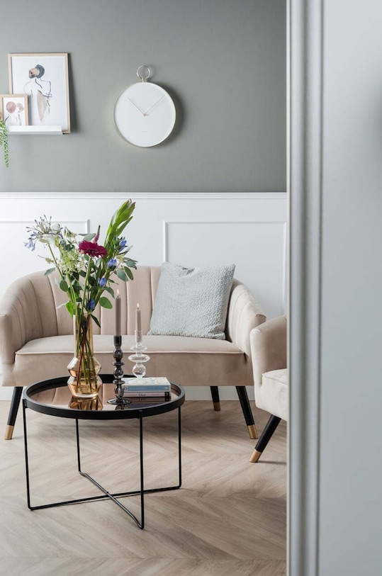 Ρολόι τοίχου Karlsson Hook KA5765WH λευκό