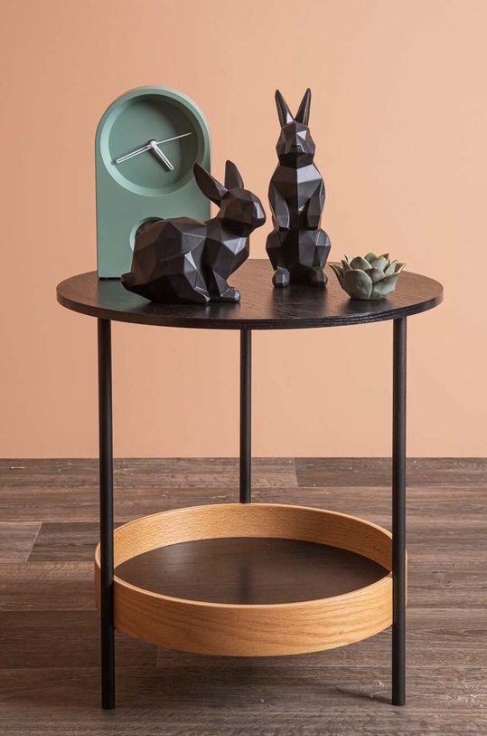 Stolové hodiny Karlsson Taut KA5801GR