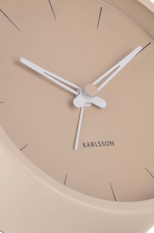 Будильник Karlsson Lure коричневый KA5842BR