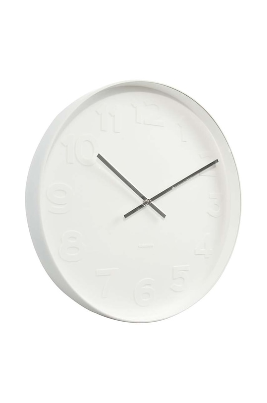 Ρολόι τοίχου Karlsson Mr. Grey KA5635 λευκό AA00