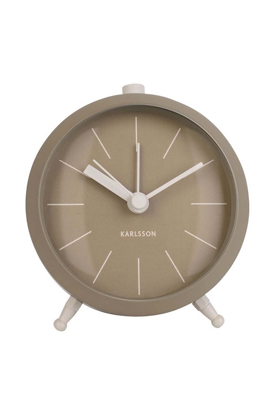 Будилник Karlsson Button зелен KA5778MG