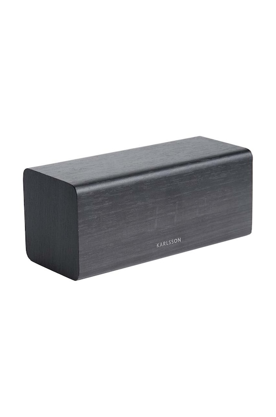 Karlsson budzik LED Block KA5652BK czarny AA00