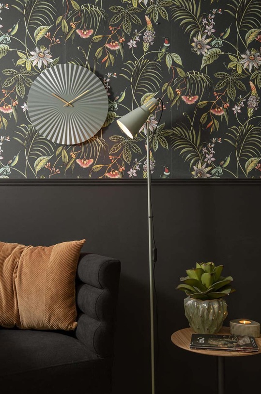 Nástěnné hodiny Karlsson Sensu KA5657GR