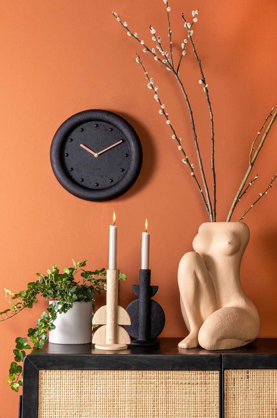 Zidni sat Karlsson Petra KA5717BK crna