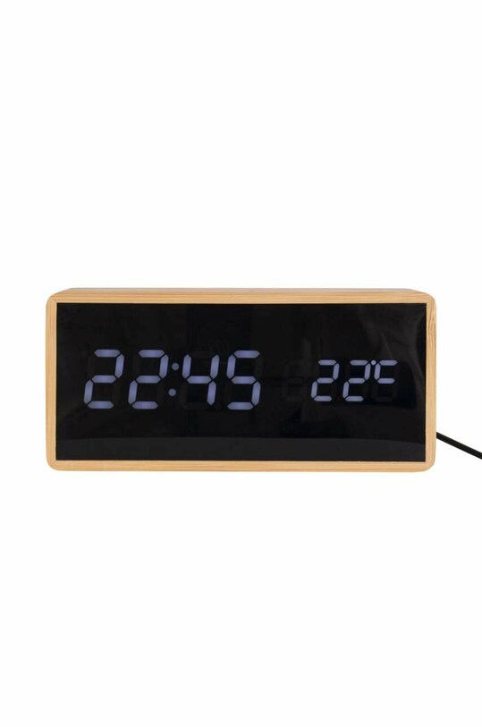 Budík Karlsson LED Tube béžová KA5724