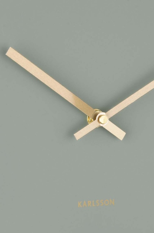 Σαλόνι και υπνοδωμάτιο Ρολόι τοίχου Karlsson Charm Numbers KA5788GR πράσινο