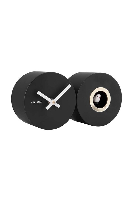 Годинник із зозулею Karlsson Duo Cuckoo KA5789BK чорний AA00