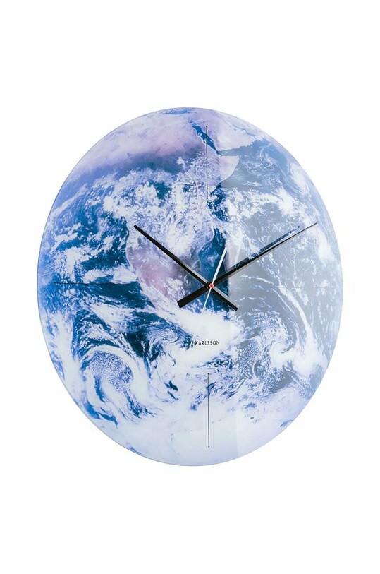 Karlsson ceas de perete Earth KA5725 albastru AA00