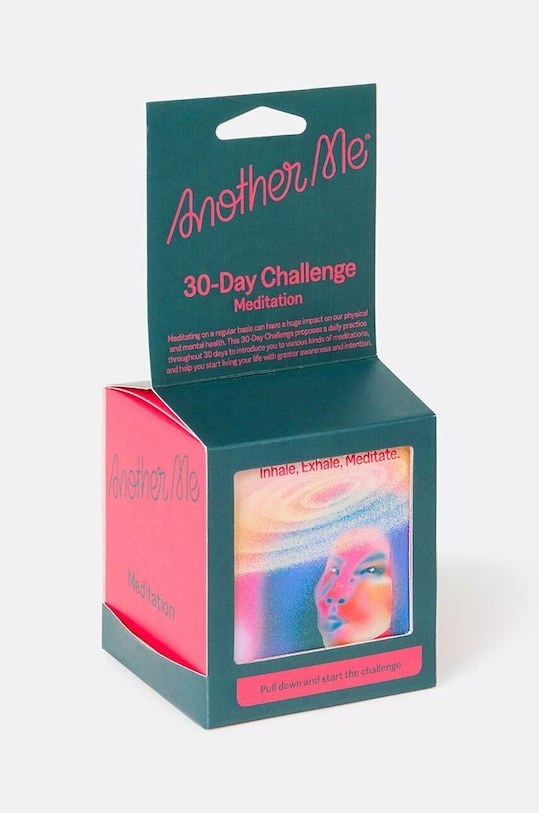 Another Me zestaw karteczek 30 Day Challenge, Meditation, English multicolor AM30CHBOMEE