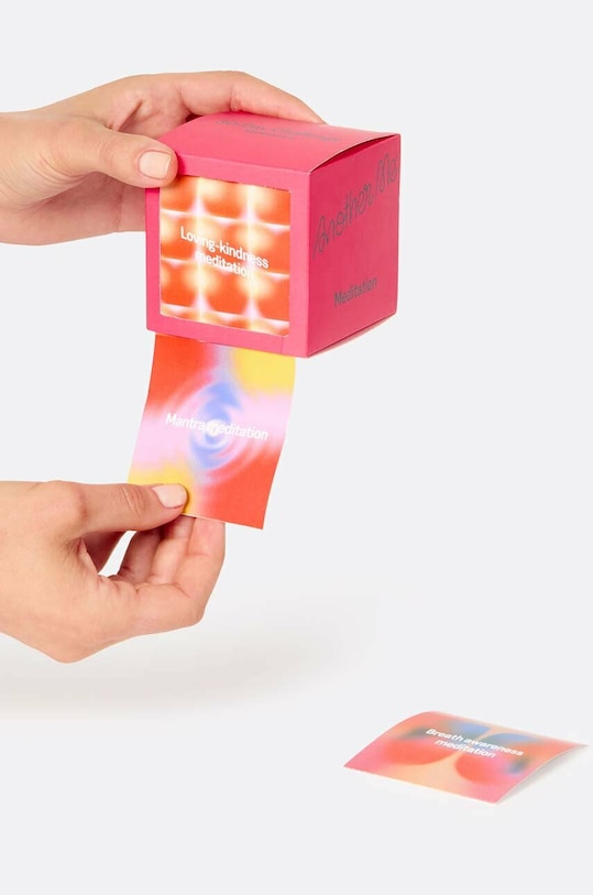 Another Me zestaw karteczek 30 Day Challenge, Meditation, English multicolor AM30CHBOMEE