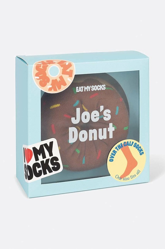 Eat My Socks sosete Joes Donuts multicolor EMSNOCDOCH