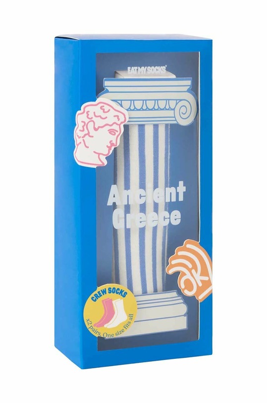 Eat My Socks sosete Ancient Greece 2-pack multicolor EMSNCAGRX2