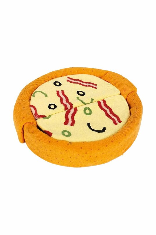Oblečení Ponožky Eat My Socks Napoli Pizza 2-pack EMSNOCPIX2 vícebarevná