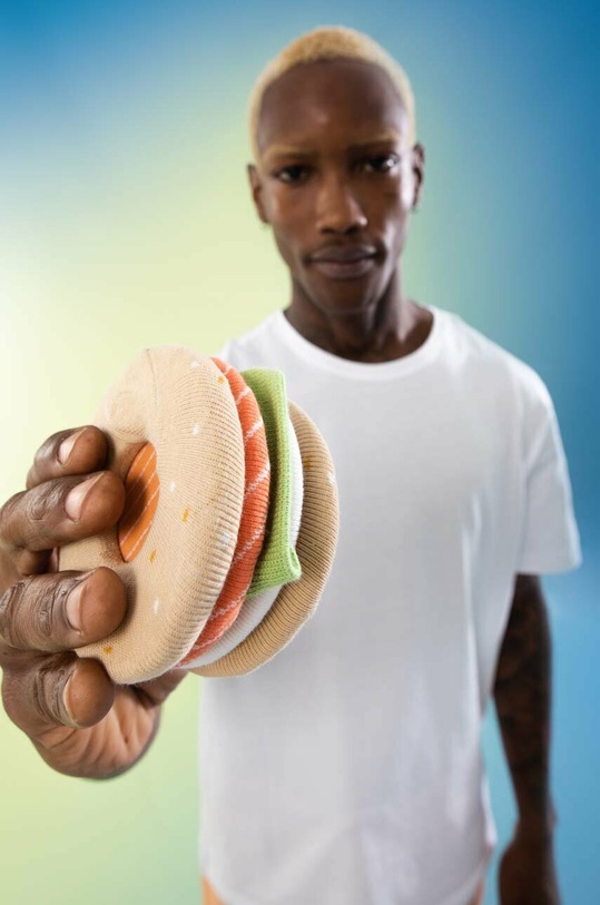 Ponožky Eat My Socks Salmon Bagel vícebarevná EMSNCRBASA