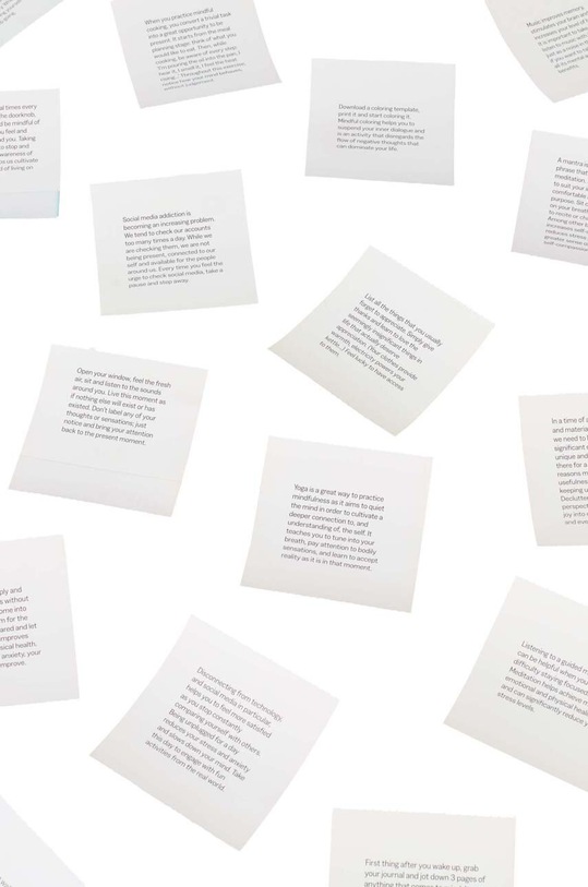 Lifestyle Another Me set de sticky notes 30 Day Challenge Mindfulness Game AM30CHBOMIE multicolor