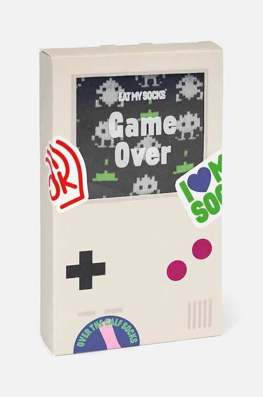 Eat My Socks sosete Game Over multicolor EMSNOCGAOV