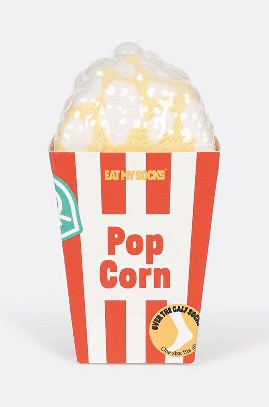 Носки Eat My Socks Pop Corn мультиколор EMSNOCPOCO