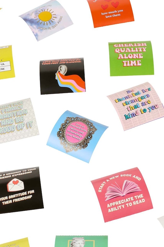 Another Me set de sticky notes 30 Day Challenge, Gratitude, English multicolor AM30CHBOGRE