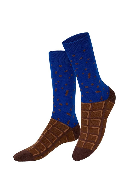 Oblečení Ponožky Eat My Socks Intense Chocolate EMSNCICHDK vícebarevná