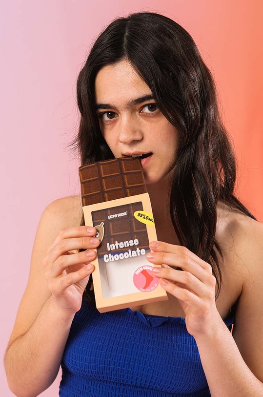 Ponožky Eat My Socks Intense Chocolate vícebarevná EMSNCICHDK