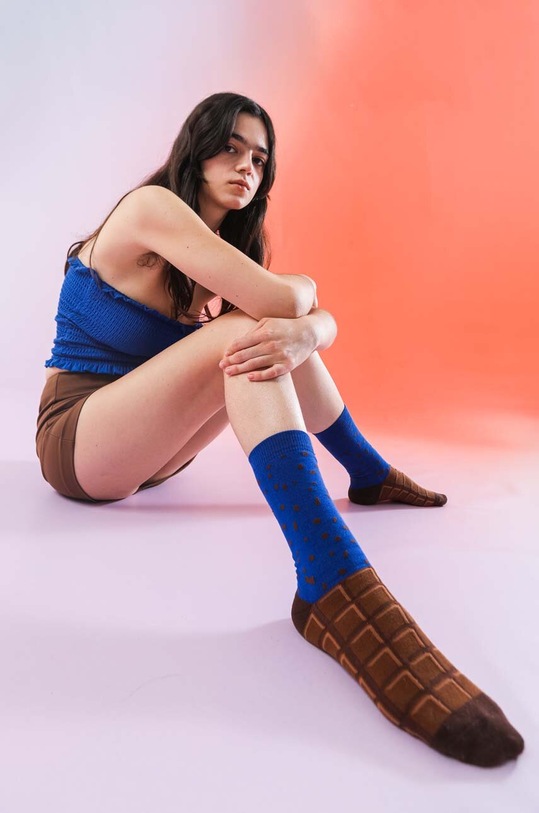 Ponožky Eat My Socks Intense Chocolate EMSNCICHDK