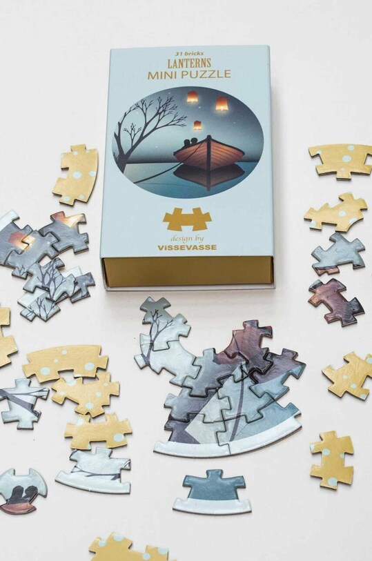 Puzzle Vissevasse Lanterns Mini 31 elementów F.2018.046.G7 vícebarevná AA00
