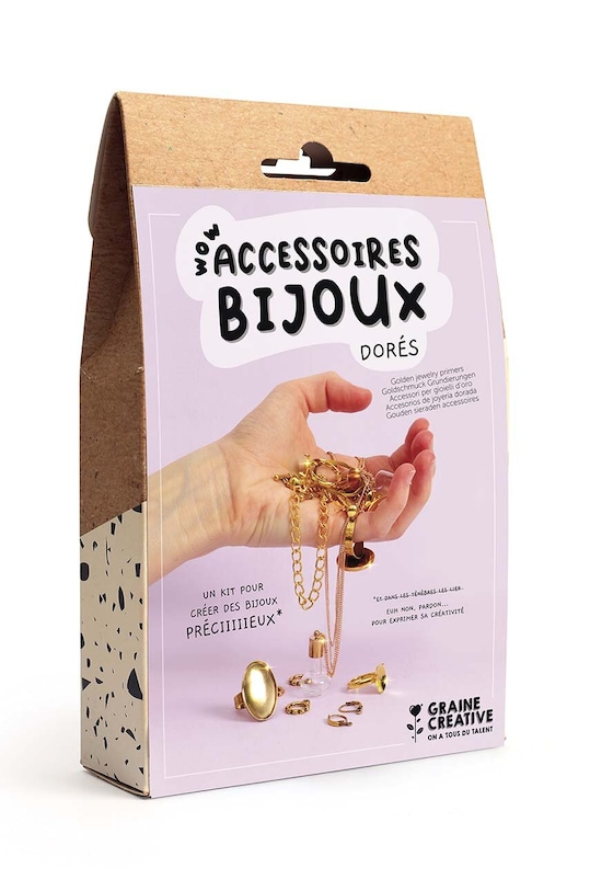 Набор для создания украшений Graine Creative Coffert Apprets Bijoux мультиколор 820033