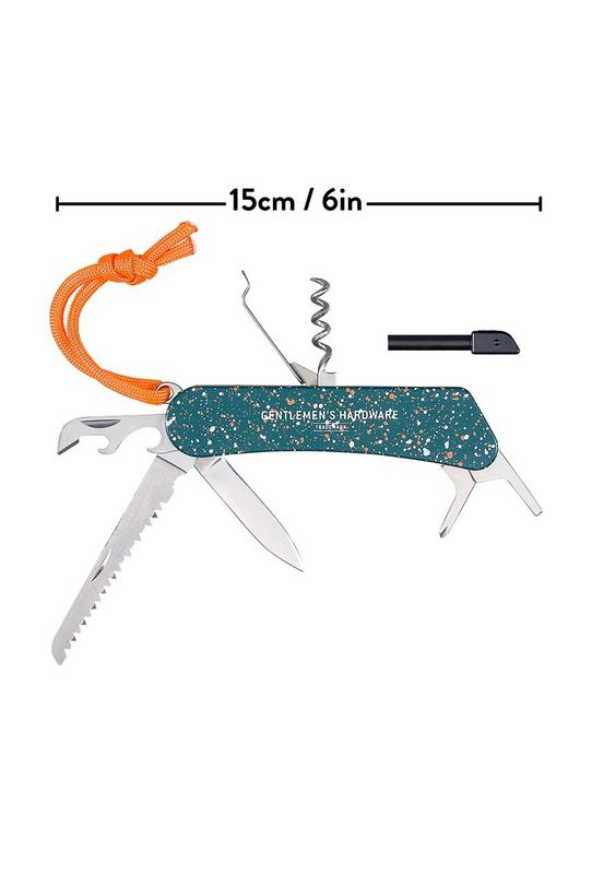 Decor Multifunkčný nôž Gentlemen's Hardware Wilderness GEN314UK viacfarebná