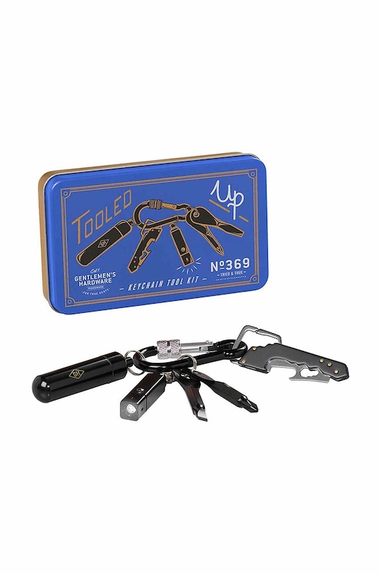 Gentlemen's Hardware multitool Everyday Key Chain Kit multicolor GEN369UK