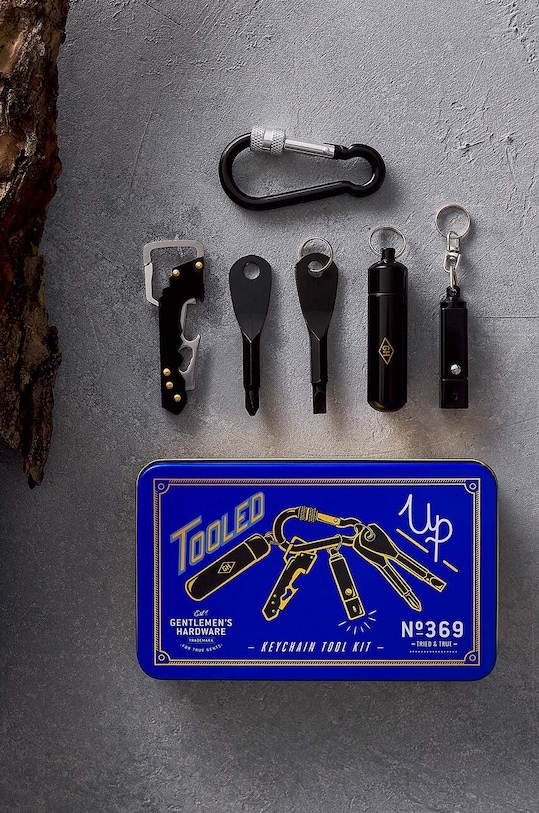 Gentlemen's Hardware multitool Everyday Key Chain Kit GEN369UK multicolor