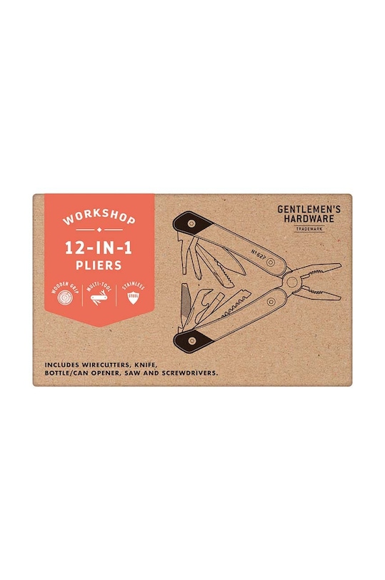 Gentlemen's Hardware multitool Plier 12 w 1 multicolor GEN627UK