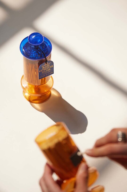 Home SPA Zápalky ve skleněné nádobce Paddywax .Bubble Glass Match Holder 140-pack ACC28EU vícebarevná