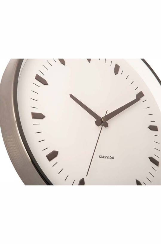 Salon i sypialnia Karlsson zegar ścienny KA5912GM biały